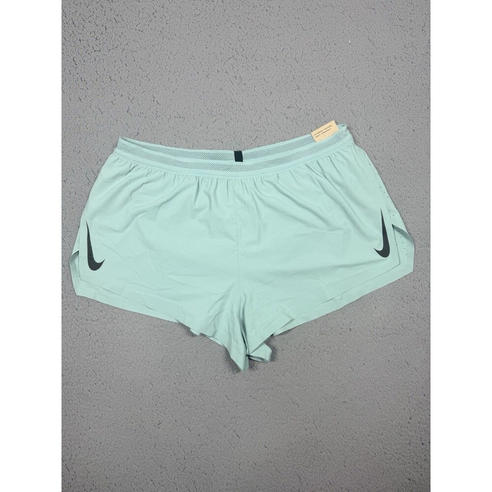 Dri-FIT ADV Running Shorts Mens XL Green 2” Inseam Lightweight Athletic NWT